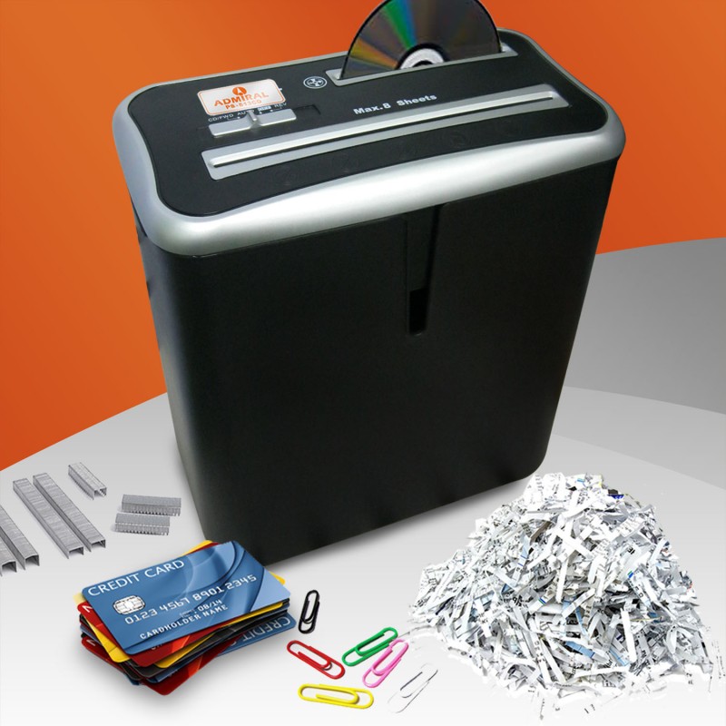 Admiral PS-813CD Cross-Cut Paper Shredder